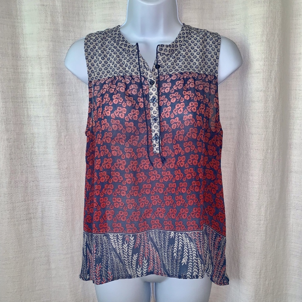 EUC- Lorimer Boho Sleeveless Top!